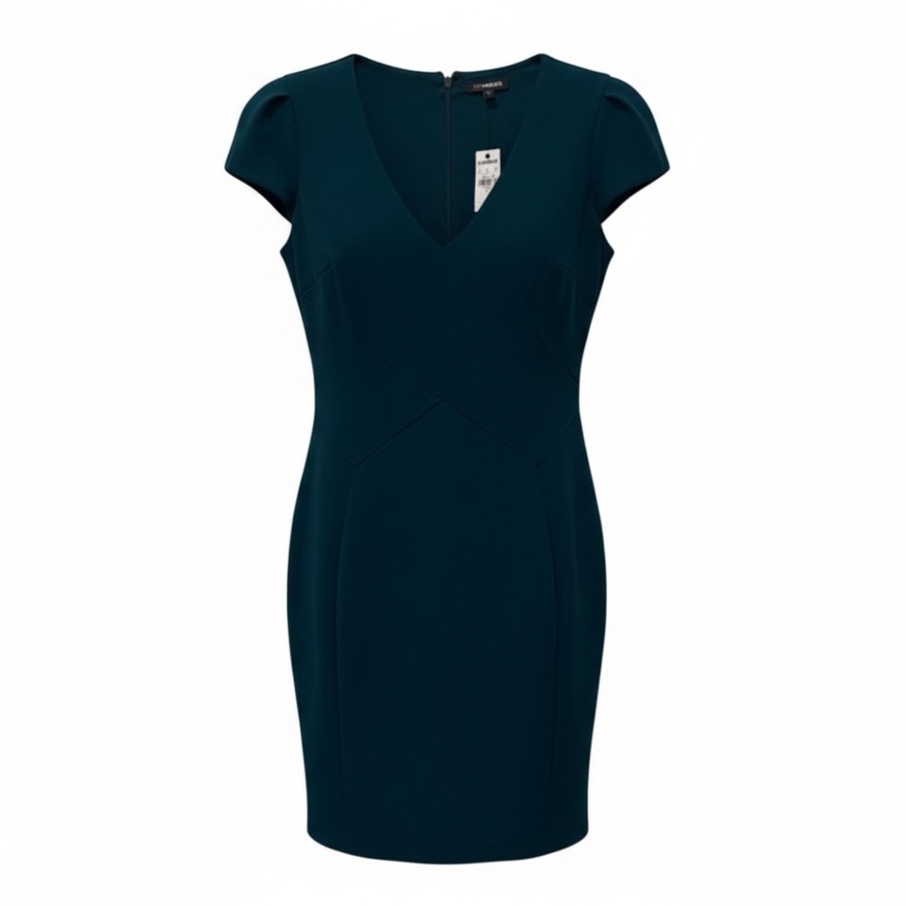 Express NWT emerald green dress, small